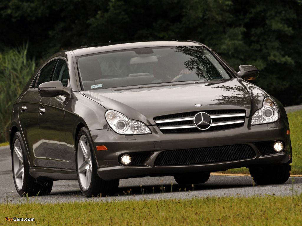 Mercedes-Benz CLS 550 (C219) 2007–10 images (1024 x 768)