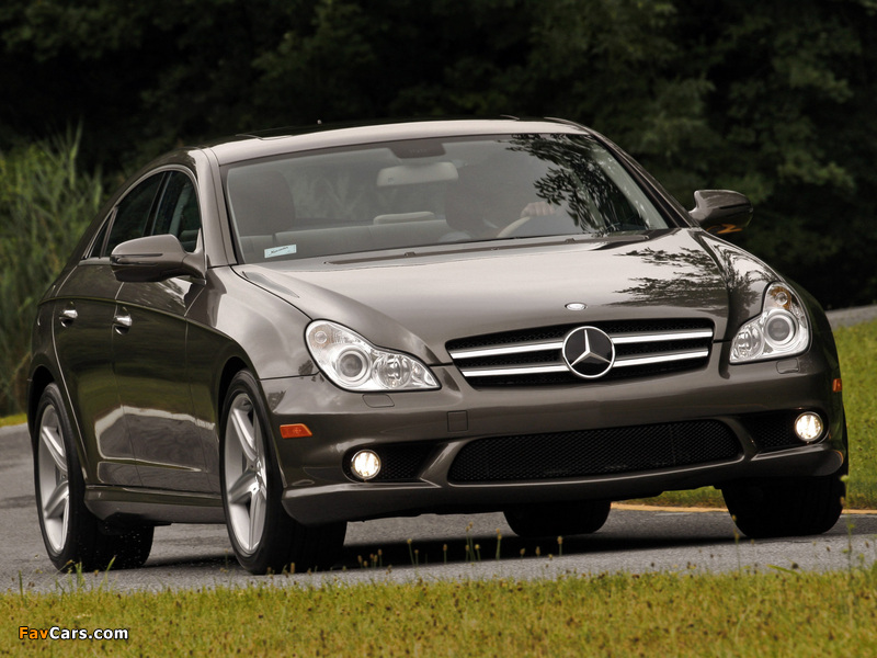 Mercedes-Benz CLS 550 (C219) 2007–10 images (800 x 600)