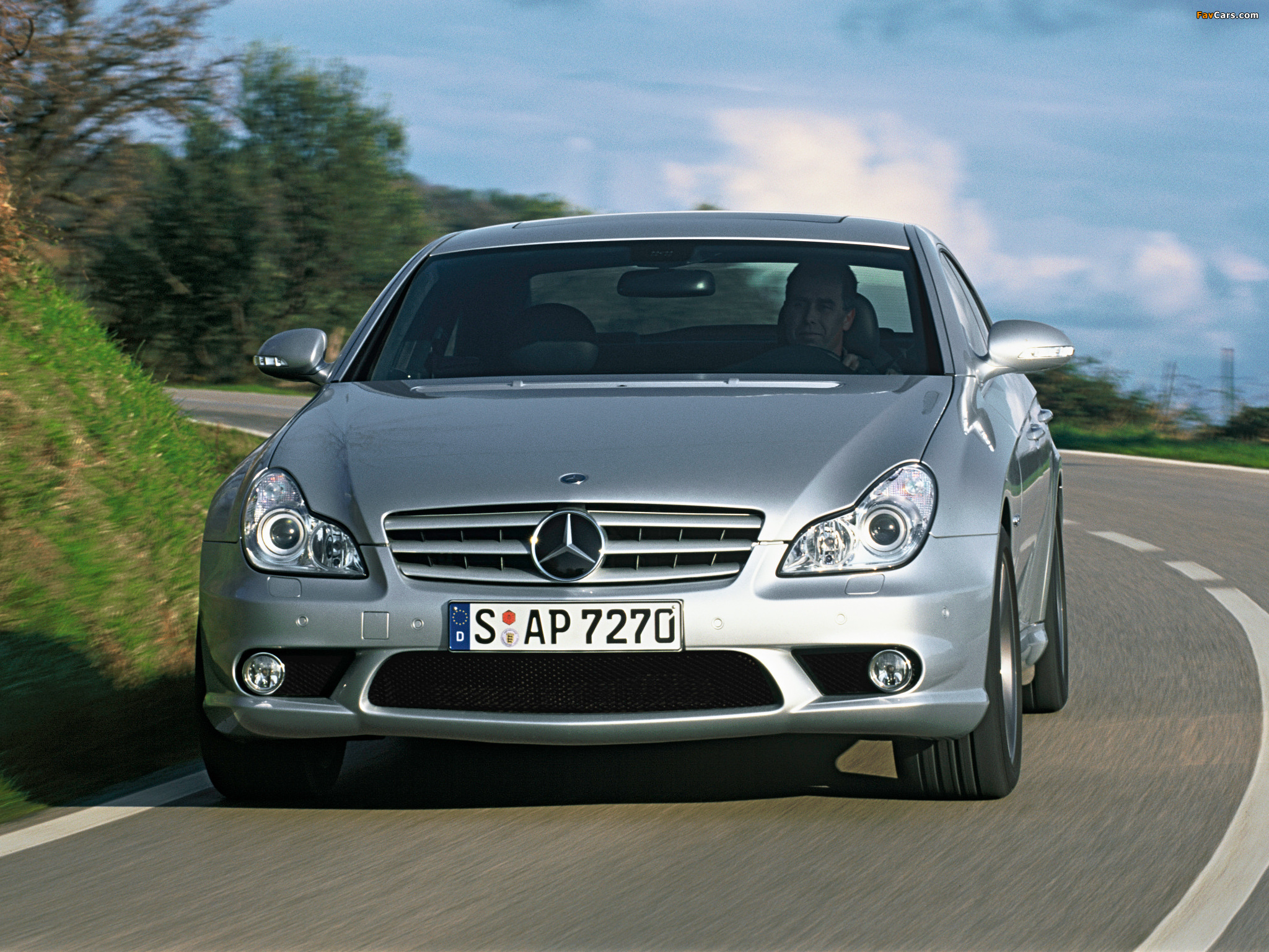 Mercedes-Benz CLS 63 AMG (C219) 2007–08 images (2048 x 1536)