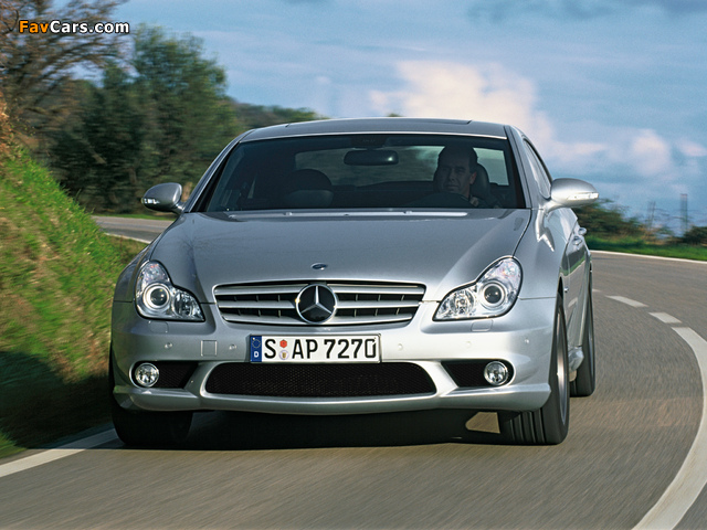 Mercedes-Benz CLS 63 AMG (C219) 2007–08 images (640 x 480)
