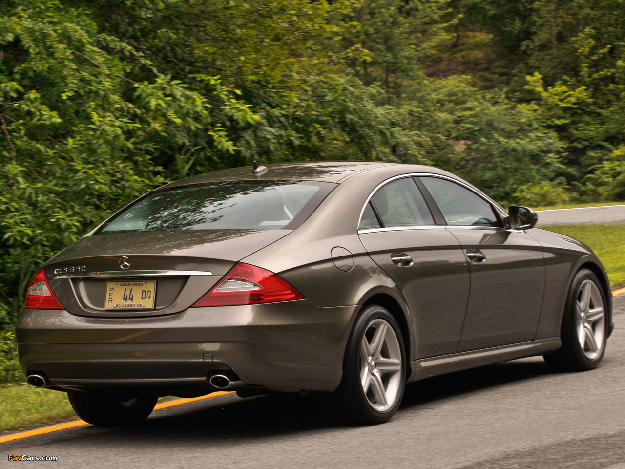 Mercedes-Benz CLS 550 (C219) 2007–10 photos (1280 x 960)