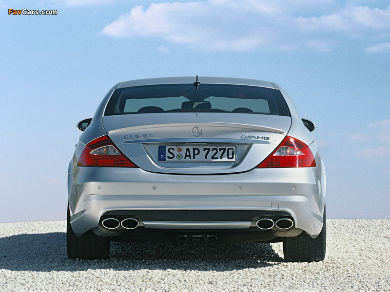 Mercedes-Benz CLS 63 AMG (C219) 2007–08 wallpapers (800 x 600)