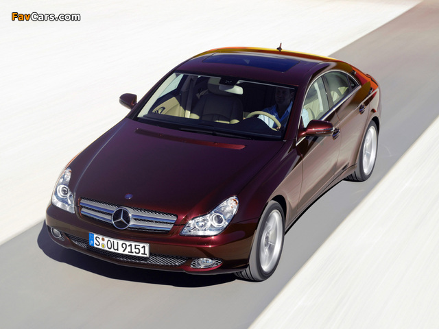 Mercedes-Benz CLS 280 (S219) 2008–10 images (640 x 480)