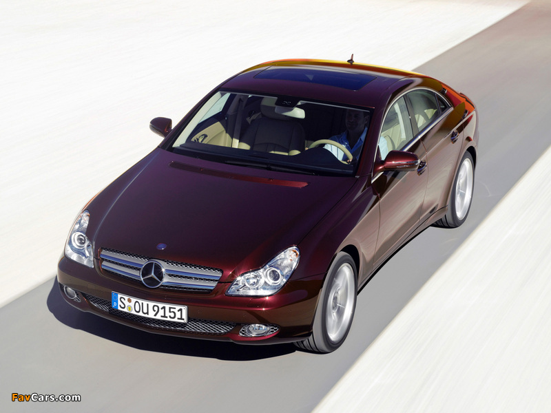 Mercedes-Benz CLS 280 (S219) 2008–10 images (800 x 600)