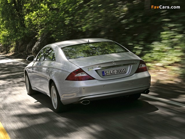 Mercedes-Benz CLS 320 CDI (C219) 2008–10 images (640 x 480)