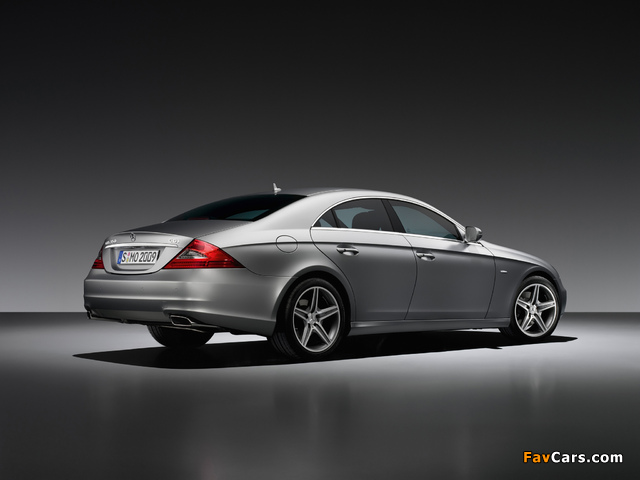 Mercedes-Benz CLS 350 CGI Grand Edition (C219) 2009 images (640 x 480)