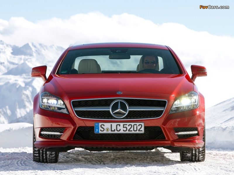 Mercedes-Benz CLS 350 CDI 4MATIC AMG Sports Package (C218) 2010 images (800 x 600)