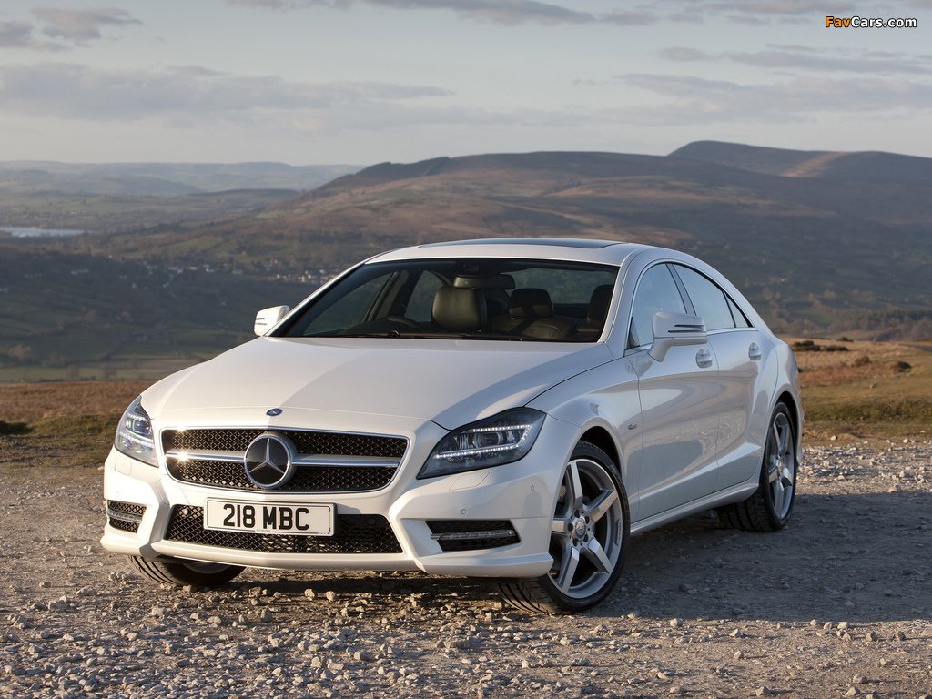 Mercedes-Benz CLS 350 CDI AMG Sports Package UK-spec (C218) 2010 images (1024 x 768)