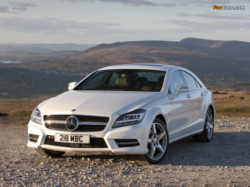 Mercedes-Benz CLS 350 CDI AMG Sports Package UK-spec (C218) 2010 images (800 x 600)