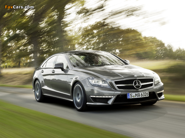 Mercedes-Benz CLS 63 AMG (C218) 2010 photos (640 x 480)