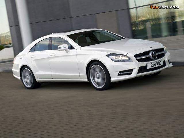 Mercedes-Benz CLS 350 CDI AMG Sports Package UK-spec (C218) 2010 pictures (640 x 480)
