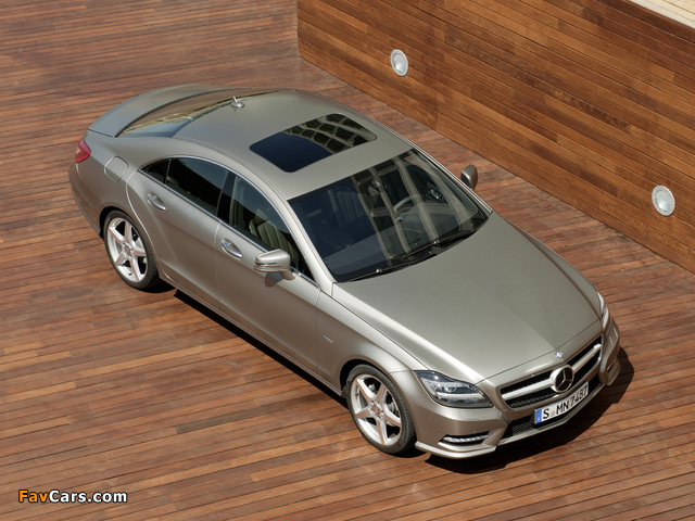 Mercedes-Benz CLS 350 AMG Sports Package (C218) 2010 wallpapers (640 x 480)