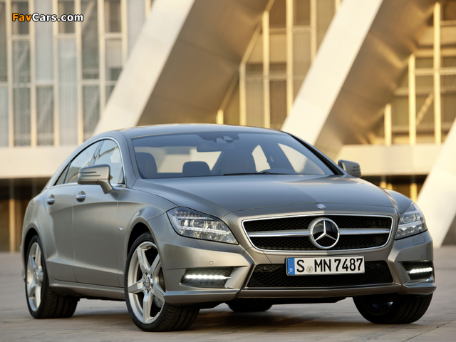 Mercedes-Benz CLS 350 AMG Sports Package (C218) 2010 wallpapers (640 x 480)