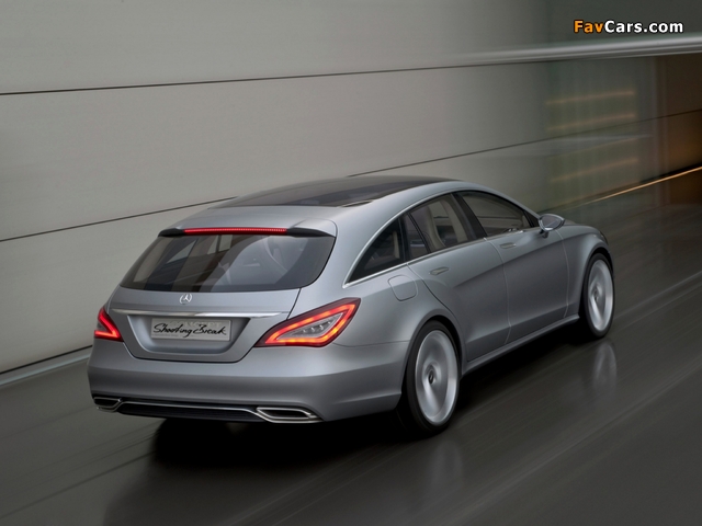 Mercedes-Benz Shooting Break Concept (X218) 2010 wallpapers (640 x 480)