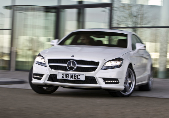 Mercedes-Benz CLS 350 CDI AMG Sports Package UK-spec (C218) 2010 wallpapers