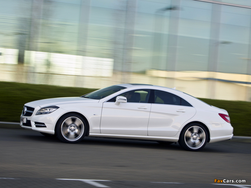 Mercedes-Benz CLS 350 CDI AMG Sports Package UK-spec (C218) 2010 wallpapers (800 x 600)