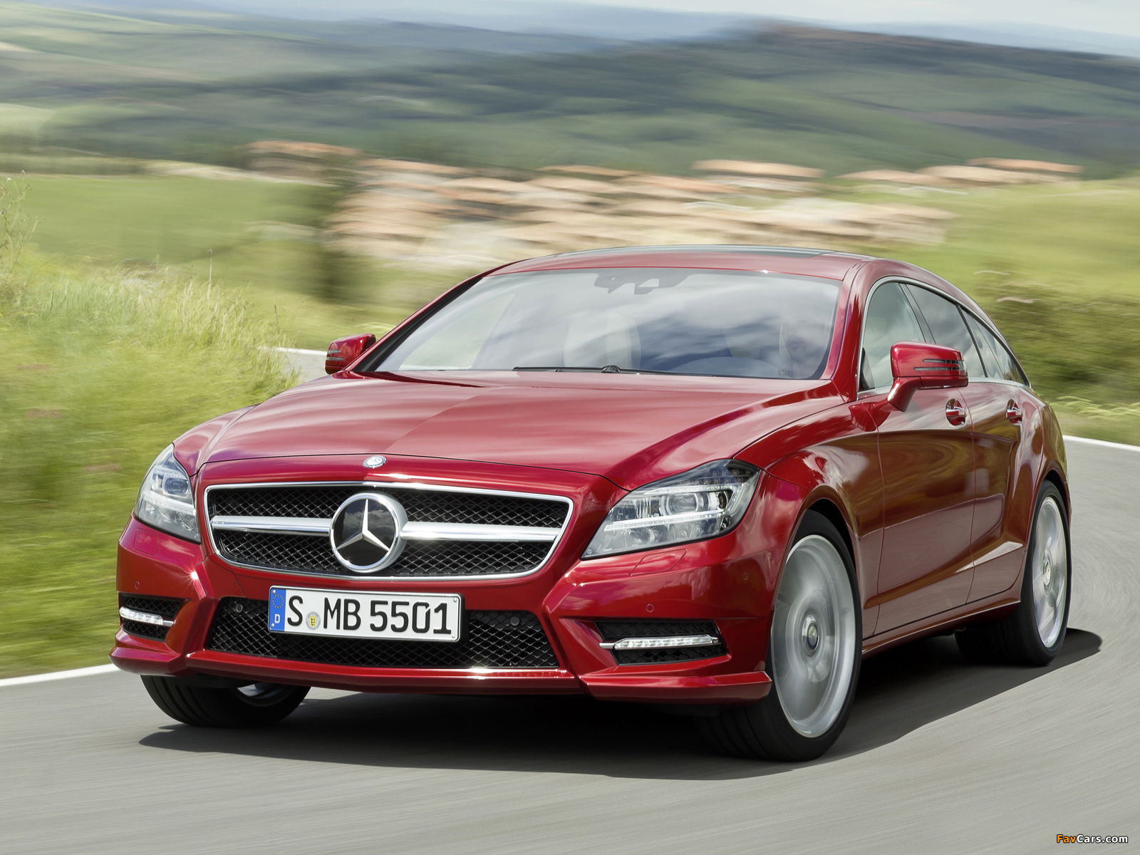 Mercedes-Benz CLS 500 4MATIC Shooting Brake AMG Sports Package (X218) 2012 images (1600 x 1200)