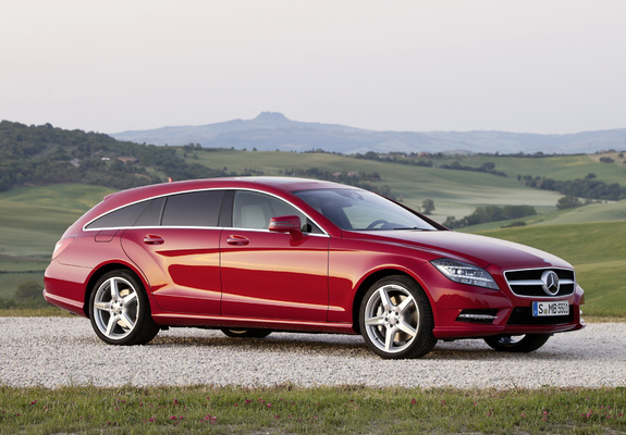 Mercedes-Benz CLS 500 4MATIC Shooting Brake AMG Sports Package (X218) 2012 images