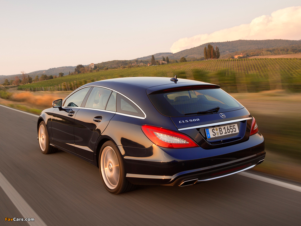 Mercedes-Benz CLS 500 Shooting Brake (X218) 2012 pictures (1024 x 768)
