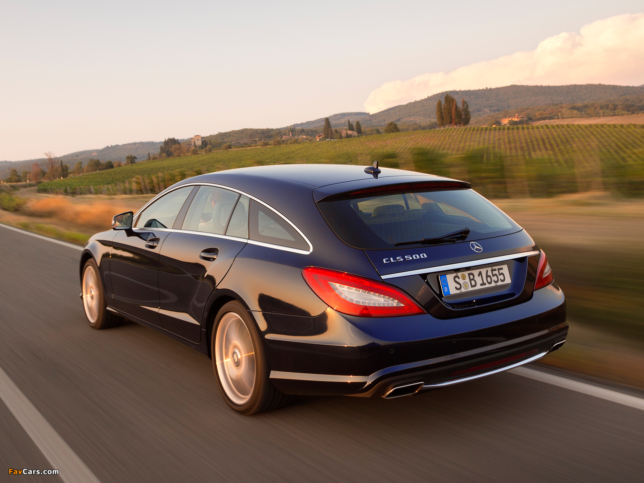 Mercedes-Benz CLS 500 Shooting Brake (X218) 2012 pictures (1280 x 960)