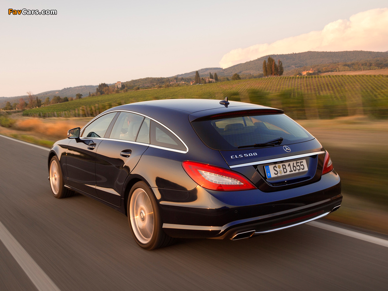 Mercedes-Benz CLS 500 Shooting Brake (X218) 2012 pictures (800 x 600)