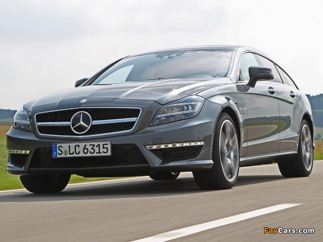 Mercedes-Benz CLS 63 AMG Shooting Brake (X218) 2012 pictures (640 x 480)
