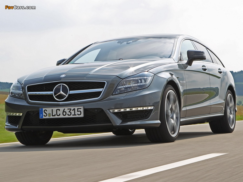 Mercedes-Benz CLS 63 AMG Shooting Brake (X218) 2012 pictures (800 x 600)