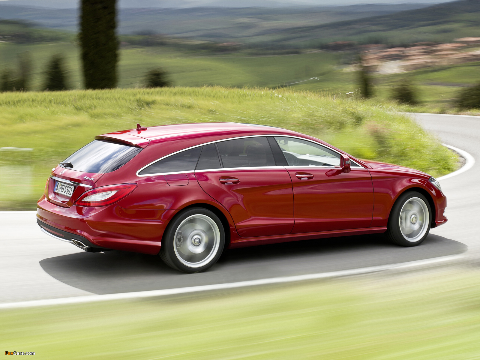 Mercedes-Benz CLS 500 4MATIC Shooting Brake AMG Sports Package (X218) 2012 pictures (1600 x 1200)