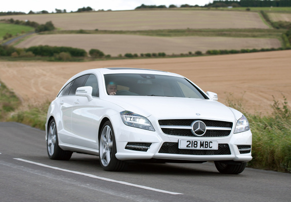 Mercedes-Benz CLS 350 CDI Shooting Brake AMG Sports Package UK-spec (X218) 2012 pictures