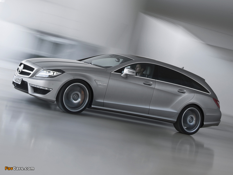 Mercedes-Benz CLS 63 AMG Shooting Brake (X218) 2012 wallpapers (800 x 600)