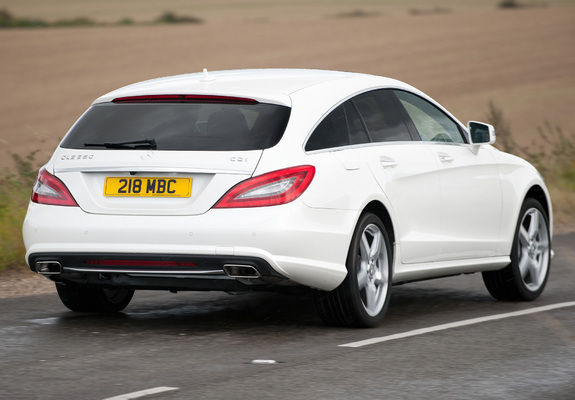 Mercedes-Benz CLS 350 CDI Shooting Brake AMG Sports Package UK-spec (X218) 2012 wallpapers