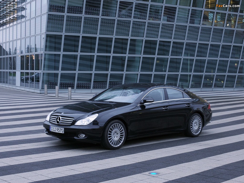 Photos of Mercedes-Benz CLS 350 CGI (C219) 2006–10 (1024 x 768)
