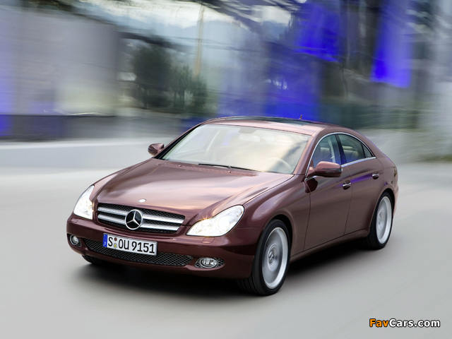 Photos of Mercedes-Benz CLS 280 (S219) 2008–10 (640 x 480)