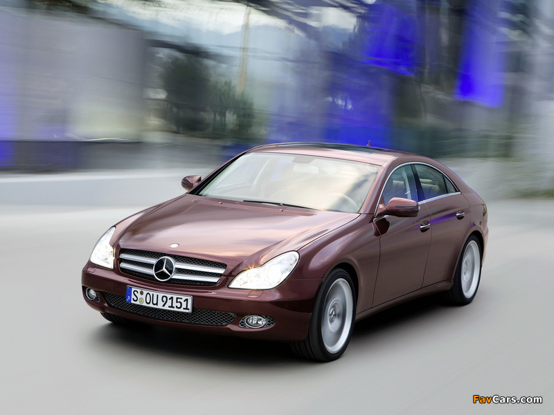 Photos of Mercedes-Benz CLS 280 (S219) 2008–10 (800 x 600)