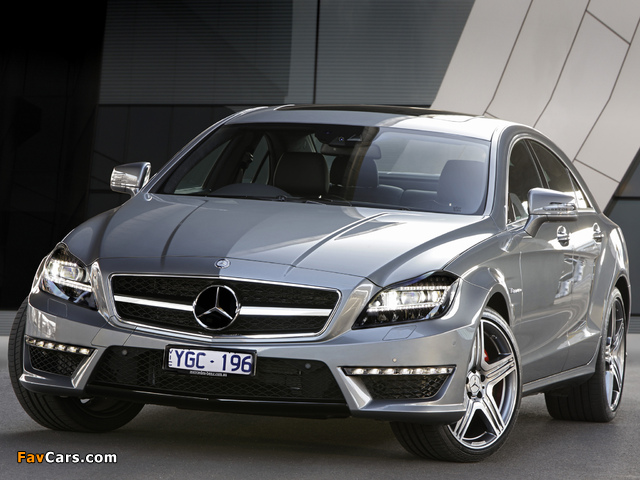 Photos of Mercedes-Benz CLS 63 AMG AU-spec (C218) 2010 (640 x 480)