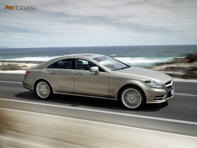 Photos of Mercedes-Benz CLS 350 AMG Sports Package (C218) 2010 (640 x 480)