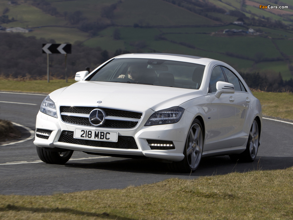 Photos of Mercedes-Benz CLS 350 CDI AMG Sports Package UK-spec (C218) 2010 (1024 x 768)