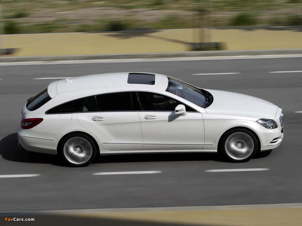 Photos of Mercedes-Benz CLS 250 CDI Shooting Brake (X218) 2012 (1024 x 768)