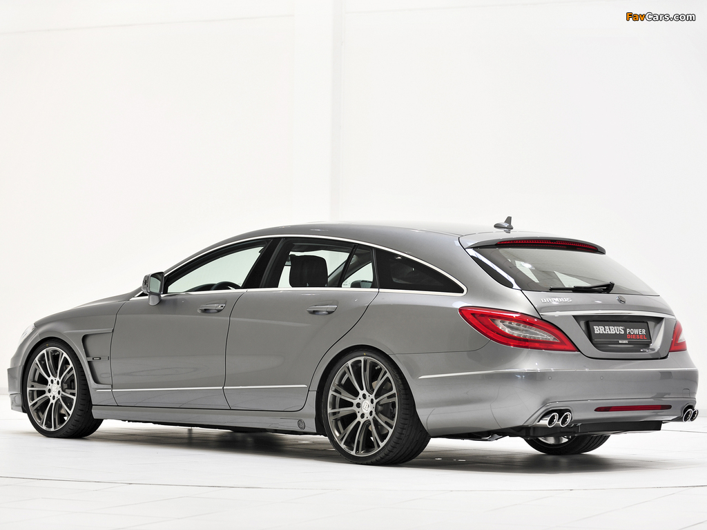 Photos of Brabus Mercedes-Benz CLS 350 CDI Shooting Brake (X218) 2012 (1024 x 768)