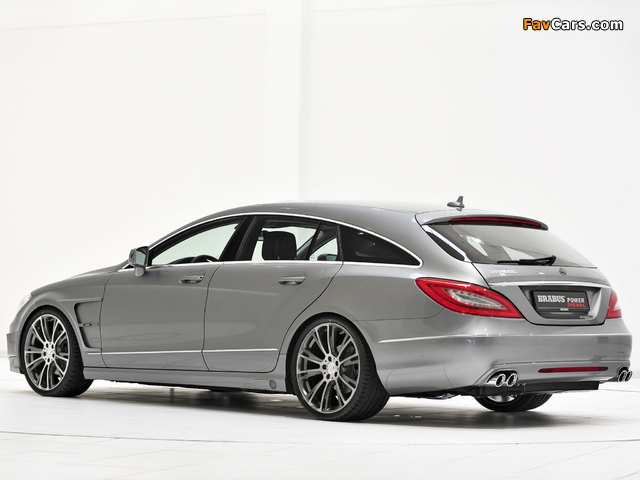 Photos of Brabus Mercedes-Benz CLS 350 CDI Shooting Brake (X218) 2012 (640 x 480)