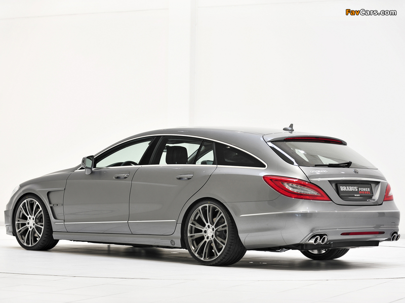 Photos of Brabus Mercedes-Benz CLS 350 CDI Shooting Brake (X218) 2012 (800 x 600)