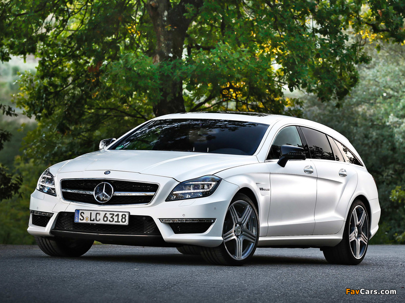 Photos of Mercedes-Benz CLS 63 AMG Shooting Brake (X218) 2012 (800 x 600)