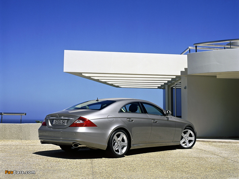 Pictures of Mercedes-Benz CLS 500 (S219) 2004–10 (800 x 600)