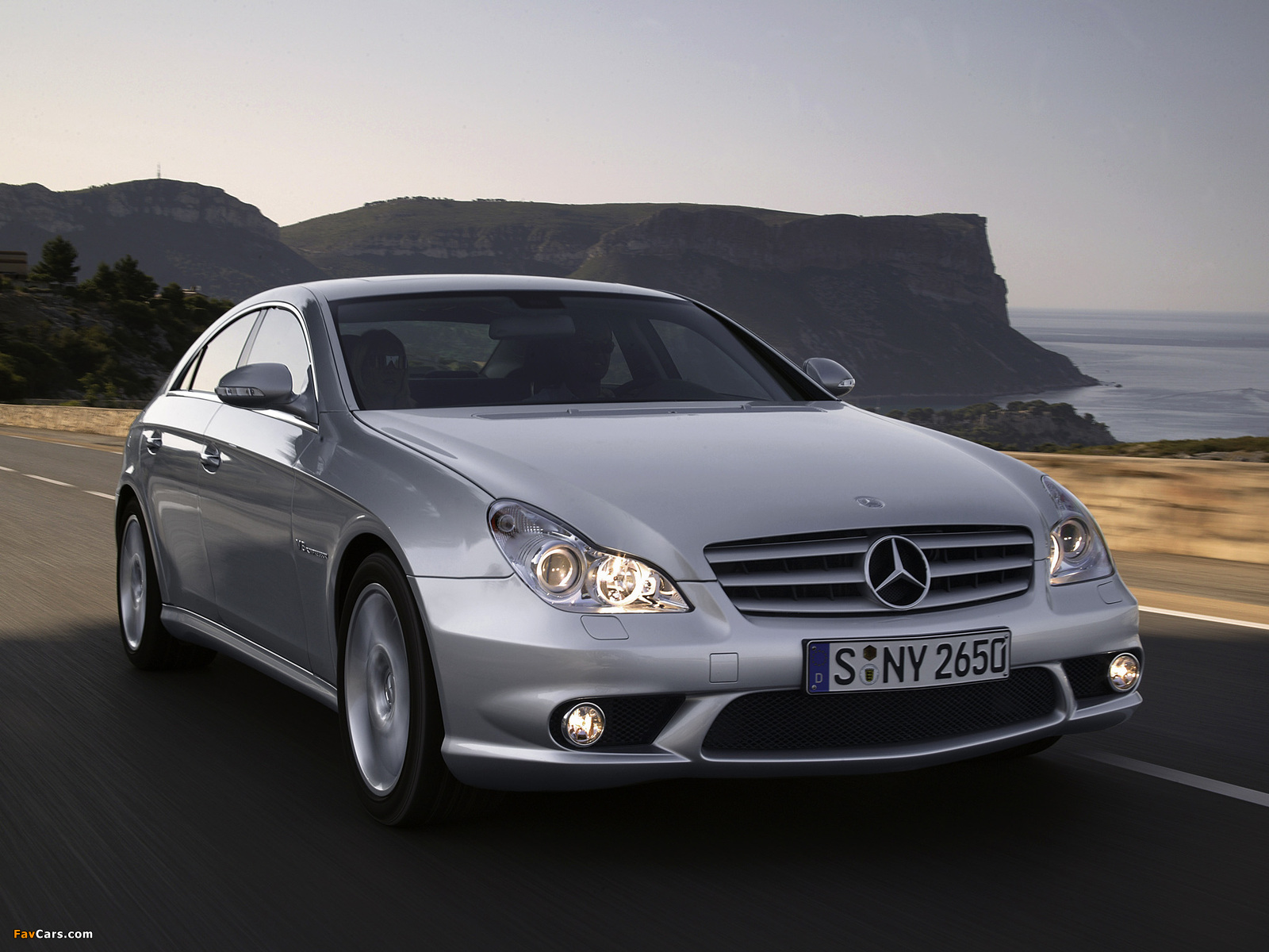 Pictures of Mercedes-Benz CLS 55 AMG (C219) 2005–10 (1600 x 1200)