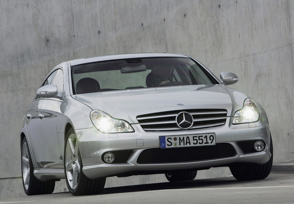 Pictures of Mercedes-Benz CLS 55 AMG (C219) 2005–10