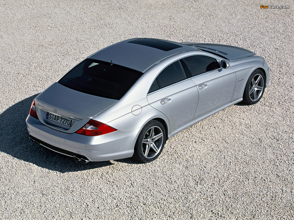 Pictures of Mercedes-Benz CLS 63 AMG (C219) 2007–08 (1024 x 768)