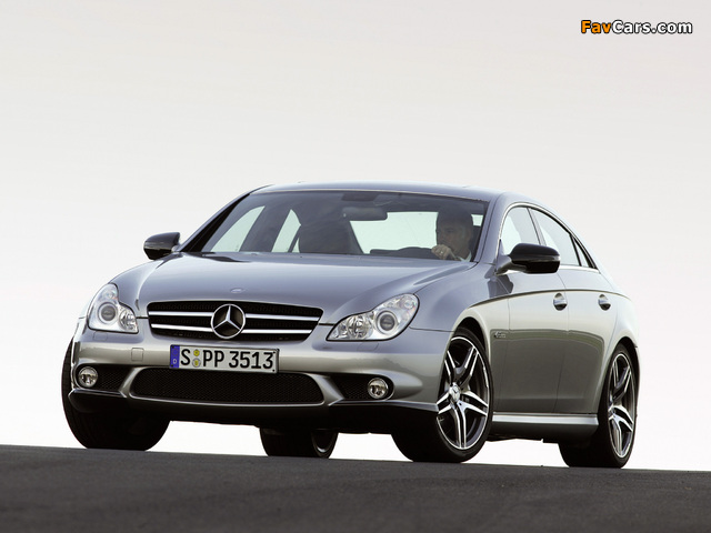 Pictures of Mercedes-Benz CLS 63 AMG (C219) 2008–10 (640 x 480)