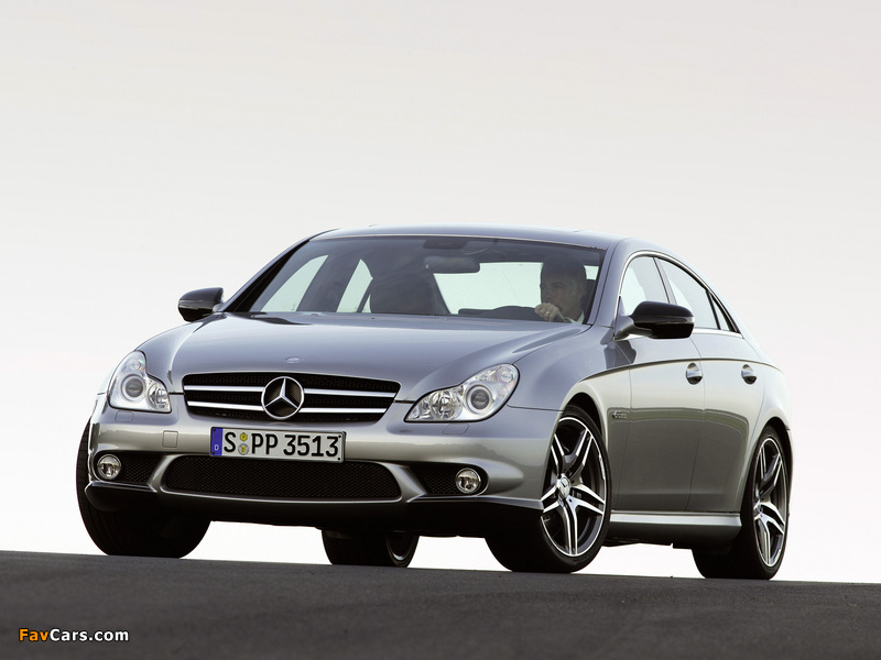Pictures of Mercedes-Benz CLS 63 AMG (C219) 2008–10 (800 x 600)