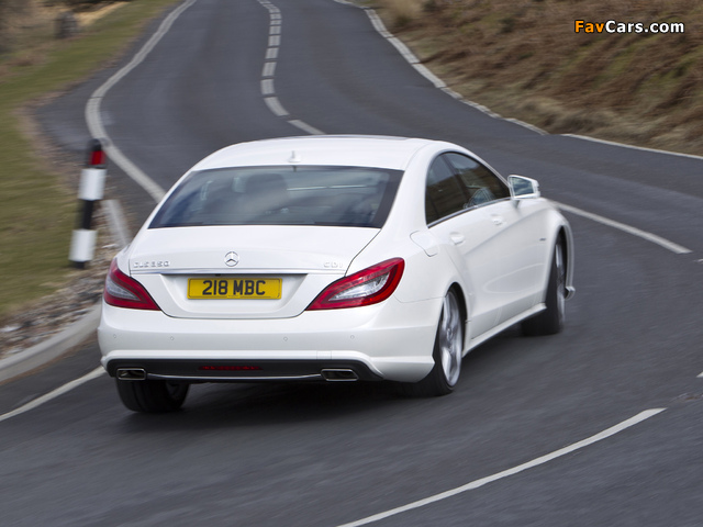 Pictures of Mercedes-Benz CLS 350 CDI AMG Sports Package UK-spec (C218) 2010 (640 x 480)