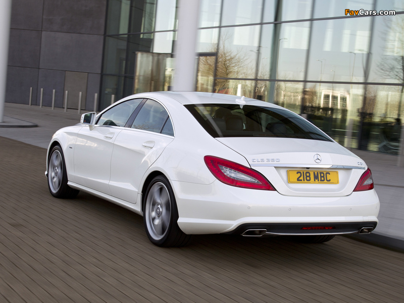 Pictures of Mercedes-Benz CLS 350 CDI AMG Sports Package UK-spec (C218) 2010 (800 x 600)